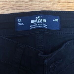 Hollister Black High-Rise Jean Leggings